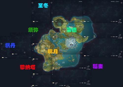 外网爆料提瓦特地图视频,地图视频曝光，探索神秘大陆的奥秘